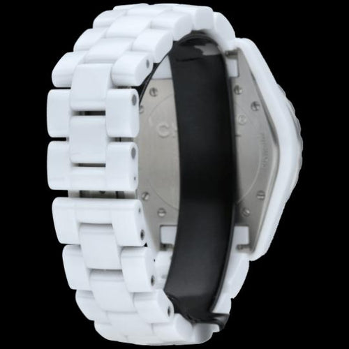 Montre Chanel J-12 - Montre 38 mm en céramique et diamants 58 Facettes MT46970