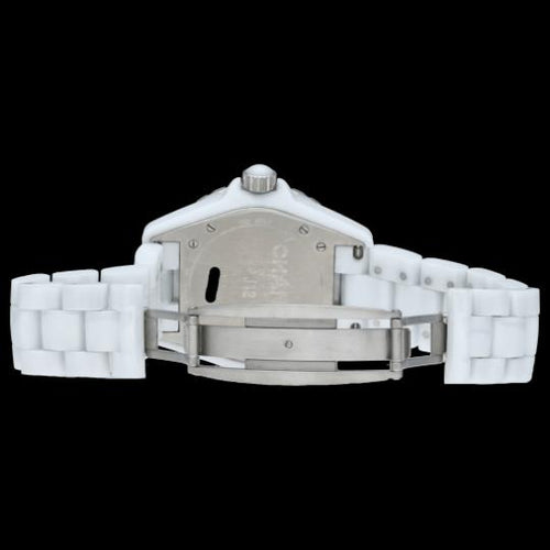 Montre Chanel J-12 - Montre 38 mm en céramique et diamants 58 Facettes MT46970