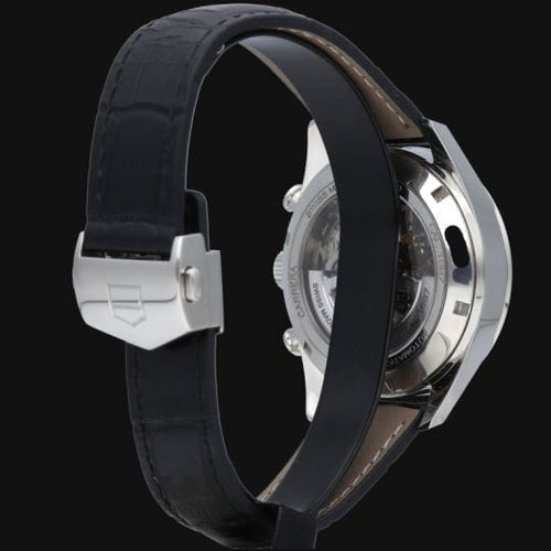 Montre TAG Heuer Carrera - Montre Calibre 1887 chronographe en acier 58 Facettes MT46476