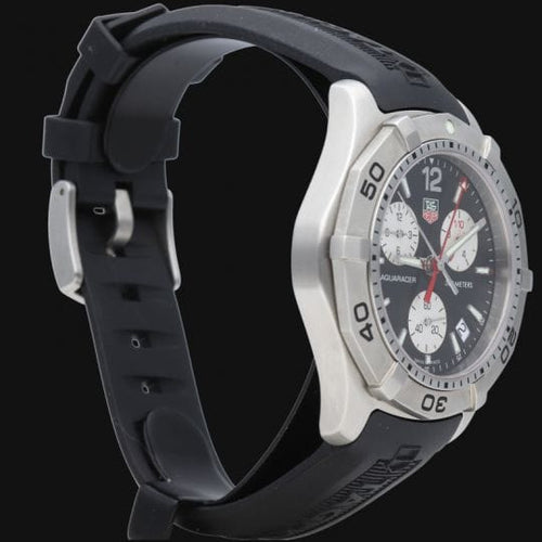 Montre TAG Heuer Aquaracer - Montre chronographe en acier 58 Facettes MT46469
