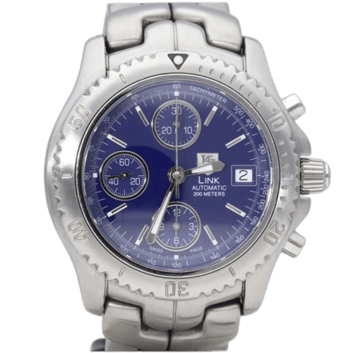 Montre TAG Heuer Link - Montre chronographe 58 Facettes MT46518