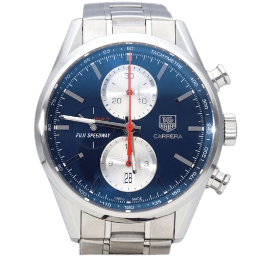 Montre TAG Heuer Carrera - Montre Fuji Speedway Calibre 1887 en acier 58 Facettes MT46479