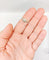 Bague 55 Bague Art déco en or blanc 18k et diamant taille rose 58 Facettes A07173