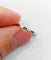 Bague 55 Bague Art déco en or blanc 18k et diamant taille rose 58 Facettes A07173