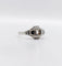 Bague 55 Bague Art déco en or blanc 18k et diamant taille rose 58 Facettes A07173