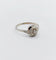 Bague 54 Bague Art déco en or blanc 18K et platine avec diamant 58 Facettes A07175