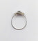 Bague 54 Art déco - Bague géométrique en or blanc 18k, platine et diamant 58 Facettes A07176