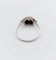 Bague 54 Art déco - Bague géométrique en or blanc 18k, platine et diamant 58 Facettes A07176
