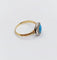Bague 60 Bague marguerite antique en or 18k, turquoise et diamants 58 Facettes A07210
