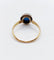 Bague 60 Bague marguerite antique en or 18k, turquoise et diamants 58 Facettes A07210