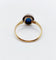 Bague 60 Bague marguerite antique en or 18k, turquoise et diamants 58 Facettes A07210