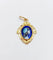 Pendentif Pendentif Art nouveau en or 18k et plaque émaillée 58 Facettes A07211