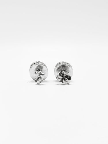 Boucles d'oreilles Boucles d'oreilles modernes en or blanc 18K et diamants 58 Facettes SKU/260186
