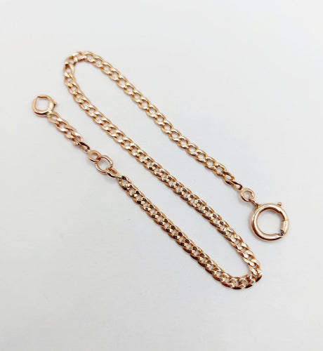 Montre Chaîne giletière de montre en or rose 18k 58 Facettes A07241