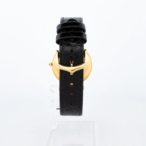 Montre Cartier Must Vendôme - Montre LM en vermeil cadran Gold Circle 58 Facettes 526