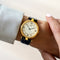 Montre Cartier Must Vendôme - Montre LM en vermeil cadran Gold Circle 58 Facettes 526