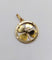 Pendentif Pendentif trèfle en or 18k et émail bleu 58 Facettes A07246