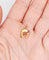 Pendentif Pendentif fer à cheval en or 18k, diamants et pierres rouges 58 Facettes A07268