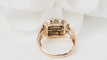 Bague 54 Tank - Bague en or jaune, or blanc et diamants 58 Facettes 32894