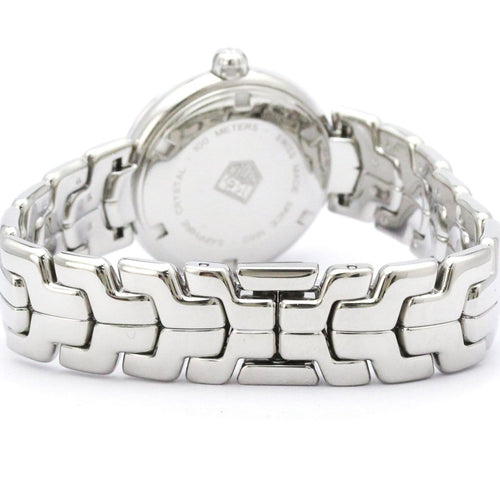 Montre Tag Heuer Link - Montre en acier, diamants et nacre 58 Facettes swpgpc78e4