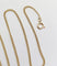 Collier Chaîne vintage - Collier en or 18k maille gourmette 58 Facettes A07126