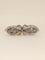 Boucles d'oreilles Broche double clip en or blanc et diamants 58 Facettes 1242.4