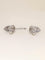 Boucles d'oreilles Broche double clip en or blanc et diamants 58 Facettes 1242.4