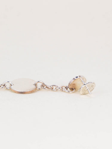 Boucles d'oreilles Hermès Confettis - Boucles d'oreilles en argent et or rose 58 Facettes 1218.8