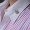 Broche Art déco - Broche drakkar en platine, diamants et pierres précieuses 58 Facettes BRO-1008