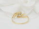 Bague 59 Bague Toi et Moi en or bicolore et diamants 58 Facettes 33092