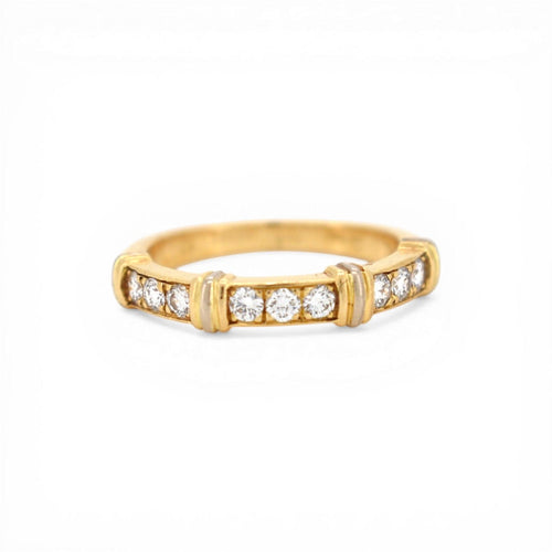 Bague 53 Cartier Contessa - Bague en or jaune et diamants 58 Facettes RI-1029