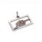 Pendentif Art déco - Pendentif canon en platine, diamants et rubis 58 Facettes PE-1001