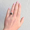 Bague 52 Belle Époque - Bague en or jaune 18k, grenat rubellite et diamants 58 Facettes RI-1025