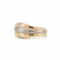 Bague 51 Cartier Trinity - Bague en or tricolore et diamants 58 Facettes RI-1018