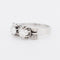 Bague 51 Art déco - Bague Toi et Moi en platine, or blanc et diamants 58 Facettes