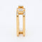Bague 48 Jean Vendôme - Bague double anneau en or jaune et diamants 58 Facettes RI-1002