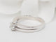 Bague 55 Bague solitaire en or blanc et diamant 0,45 ct 58 Facettes 21512