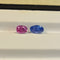 Saphirs de Ceylan - Pierres taille ancienne 5 ct non chauffées 58 Facettes