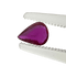 Rubis naturels Siam - Pierres taille poire 0,75 ct sans chauffe 58 Facettes