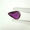 Rubis naturels Siam - Pierres taille poire 0,75 ct sans chauffe 58 Facettes