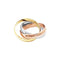 Bague 49 Cartier Trinity - Bague trois ors 58 Facettes 35678