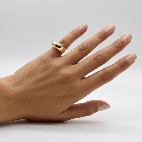 Bague 50 Bvlgari Tronchetto - Bague vintage deux ors 18K 58 Facettes A2009J