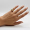 Bague 50 Bvlgari Tronchetto - Bague vintage deux ors 18K 58 Facettes A2009J