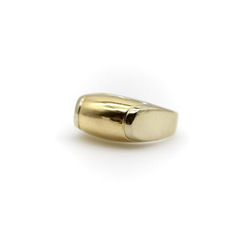 Bague 50 Bvlgari Tronchetto - Bague vintage deux ors 18K 58 Facettes A2009J
