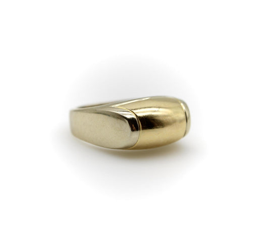 Bague 50 Bvlgari Tronchetto - Bague vintage deux ors 18K 58 Facettes A2009J