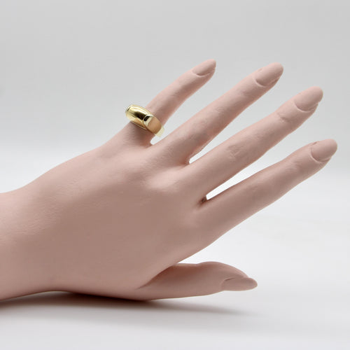 Bague 50 Bvlgari Tronchetto - Bague vintage deux ors 18K 58 Facettes A2009J