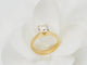 Bague 55 Bague solitaire en or jaune et diamant 1,40 ct 58 Facettes 31380/31535