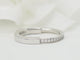 Bague 54 Tiffany & Co Lock - Bague en or blanc et diamants 58 Facettes 33130