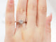 Bague 52 Bague solitaire en or blanc et diamant 0,53 ct 58 Facettes 31903/31120