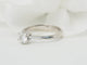 Bague 52 Bague solitaire en or blanc et diamant 0,53 ct 58 Facettes 31903/31120